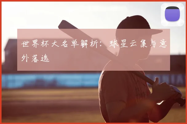 世界杯大名单解析：球星云集与意外落选